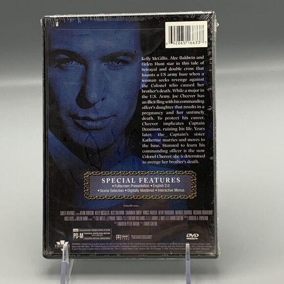 Sweet Revenge DVD 2005 New Alec Baldwin Kelly McGillis Helen Hunt Full Screen - Picture 2 of 7